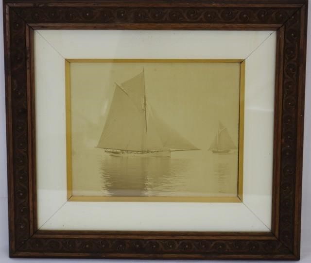 CA 1900 FRAMED PHOTO OF THE