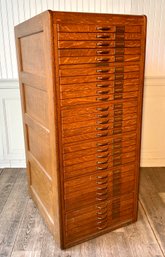 Ca. 1900 oak file labelled