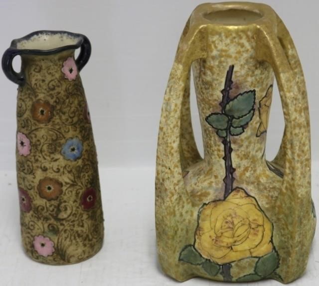 CA 1900 TWO ARTS & CRAFTS STYLE