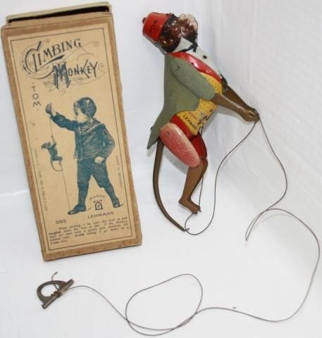 CA. 1907 LEHMANN CLIMBING MONKEY