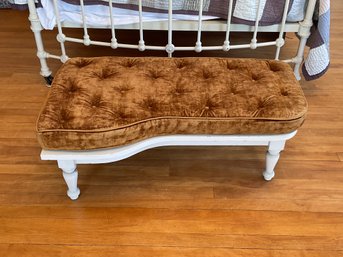 Ca. 1920 white painted pine low
