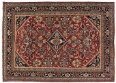 Ca 1940 Mahal Rug Iranian ca 1