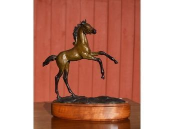 Ca. 1991 Catherine Irving bronze of