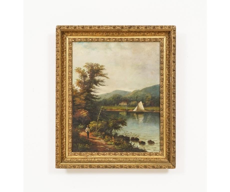 C.A. Drake oil on canvas country