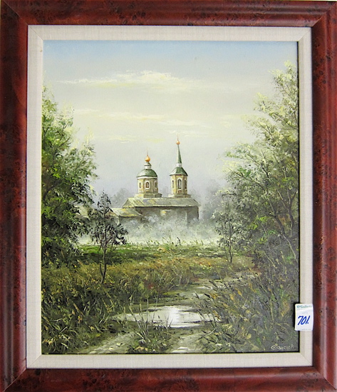 C.A. KUZNETSOV OIL ON CANVAS