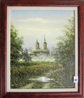 C.A. KUZNETSOV OIL ON CANVAS (