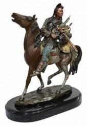C.A. PARDELL BRONZE, CROW CHIE