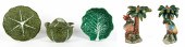 Cabbage Ware tureen, dishes an