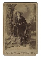 CABINET CARD PHOTO OF ADELAIDE