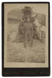 CABINET CARD PHOTO OF FRONTIER