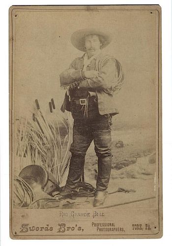 CABINET CARD PHOTO OF "RIO GRANDE