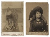 CABINET CARD PHOTOS OF LILLIE