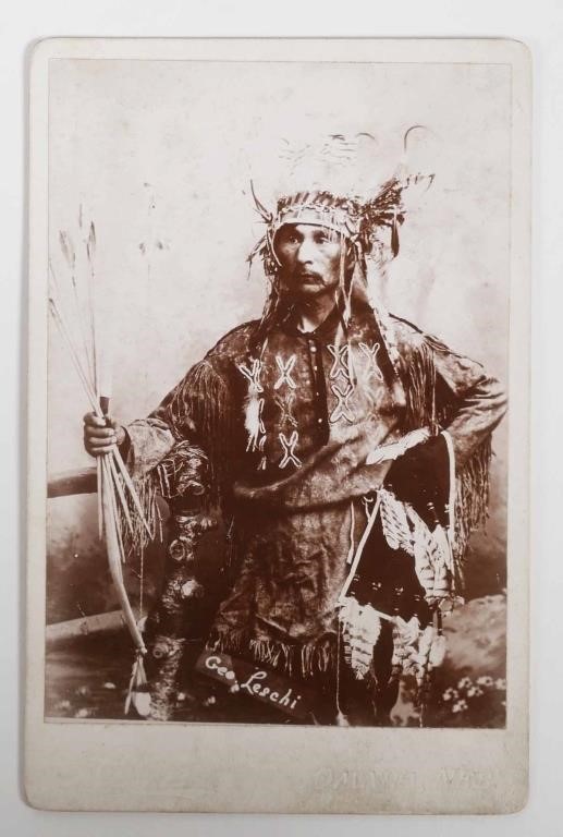 CABINET CARD PORTRAIT OF GEORGE