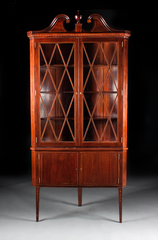 Cabinet made Federal style inlaid