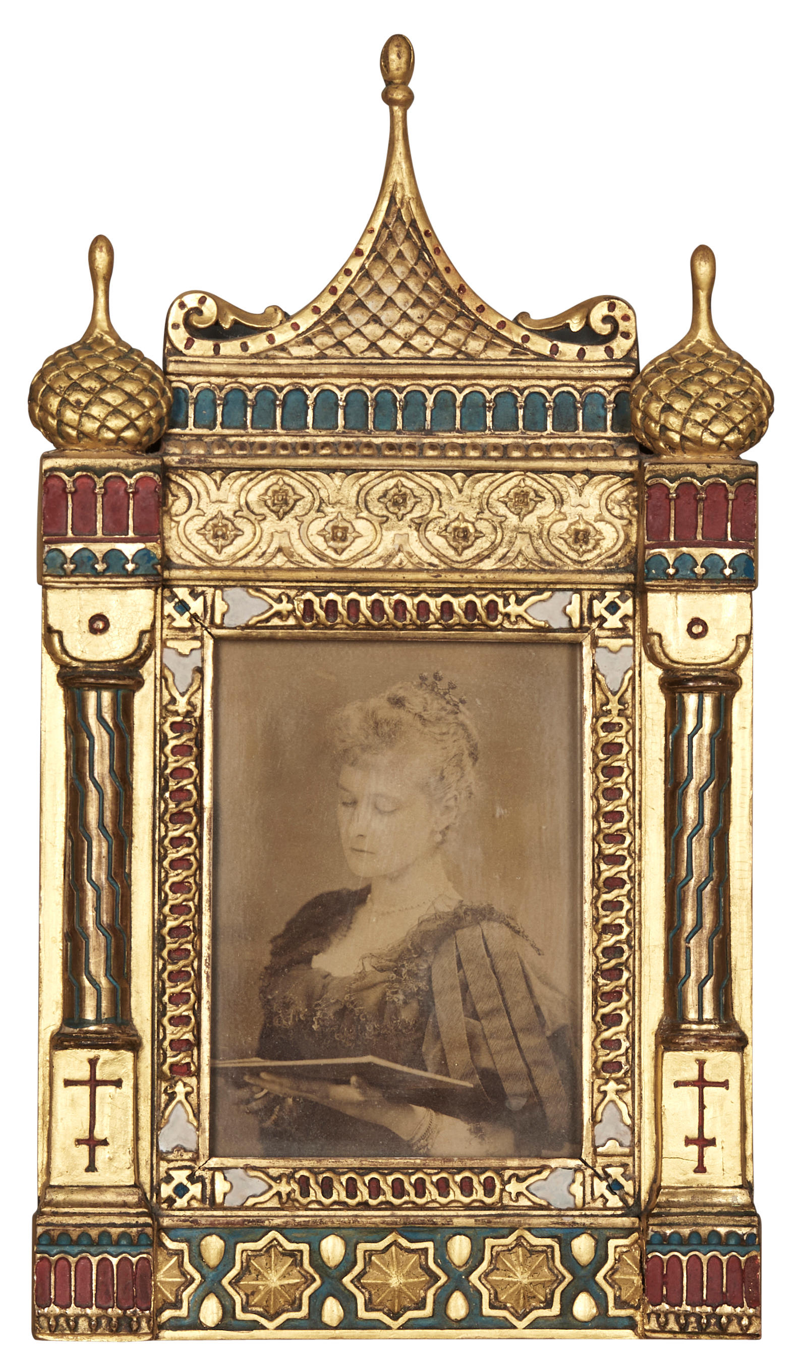 CABINET PHOTOGRAPH OF EMPRESS