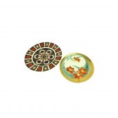 CABINET PLATESTwo Vintage Cabi