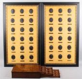 CABINET SET OF 36 WEDGWOOD BLA