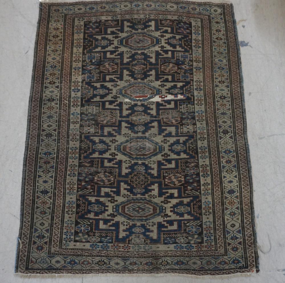 CABISTAN RUG (WORN AND REPAIRED), 3