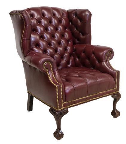 CABOT WRENN BUTTONED LEATHER