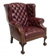 CABOT WRENN BUTTONED LEATHER W