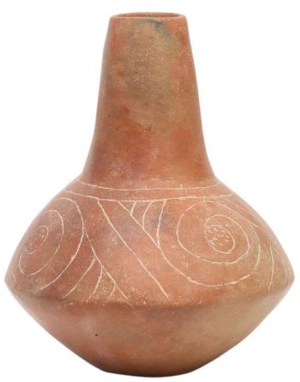 CADDO ENGRAVED POTTERY