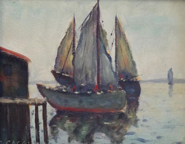 CAGGIANO. Oil on Artist's Board