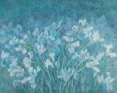 CAI XIAOLI "IRISES" INK PAINTI