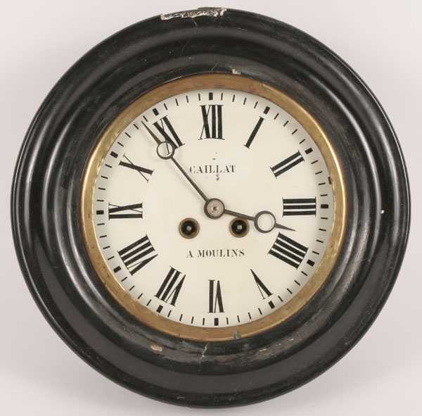 Caillat French wall clock;