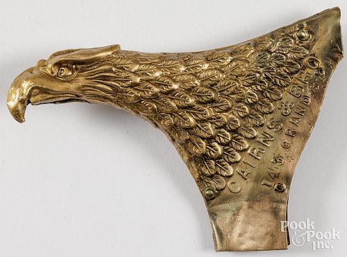 CAIRNS &AMP; BRO EMBOSSED BRASS