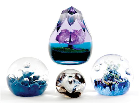 Caithness art glass paperweights