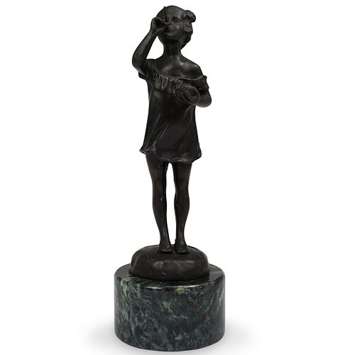 CAIZARO "GIRL BLOWING BUBBLES"