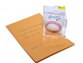 CAL RIPKIN JR. SIGNED BASEBALL