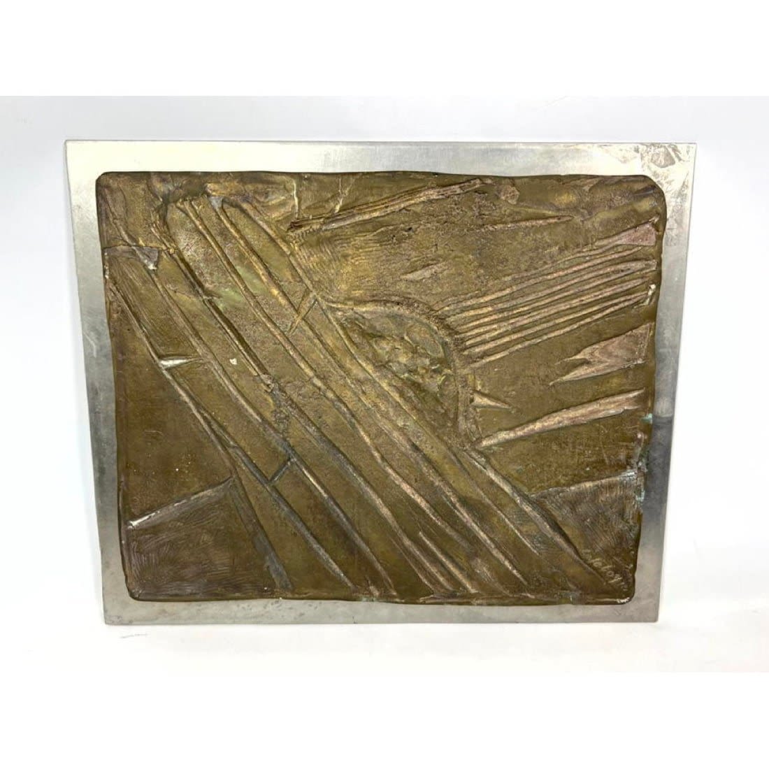 CALABOY Brutalist Bronze Wall