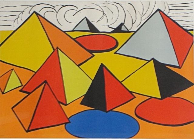 CALDER Alexander. Lithograph