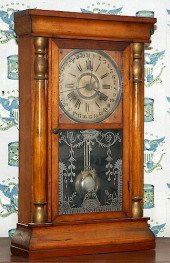 CALENDAR MANTLE CLOCKAn unmark