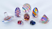 CALIFORNIA ART GLASS  (EIGHT)C