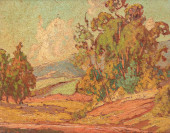 CALIFORNIA IMPRESSIONIST EUCAL