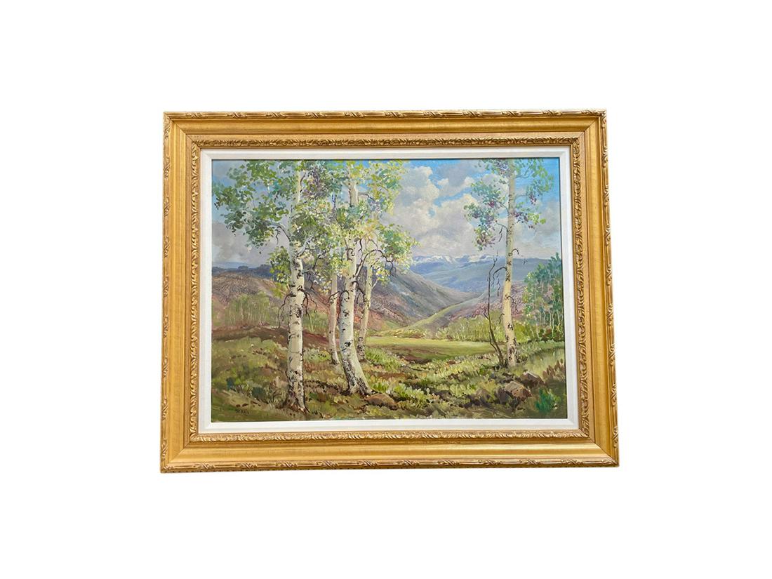 CALIFORNIA PLEIN AIR FRAMED OIL