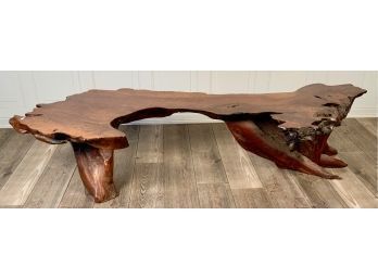 California redwood live edge