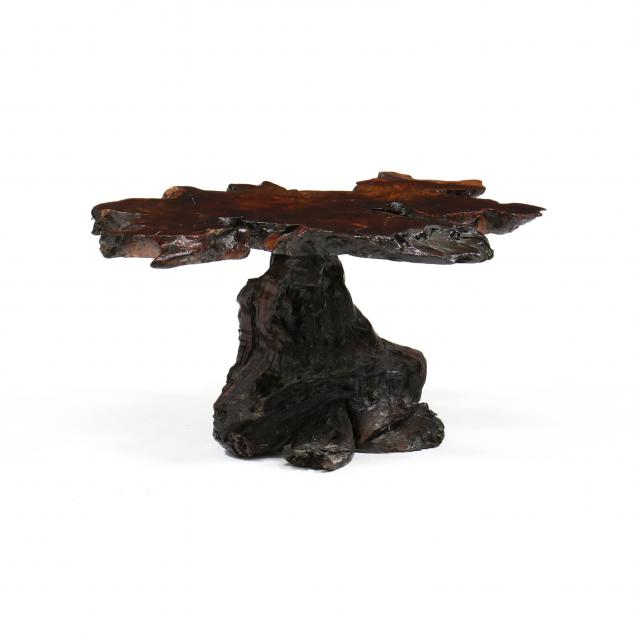 CALIFORNIA REDWOOD LIVE-EDGE SIDE