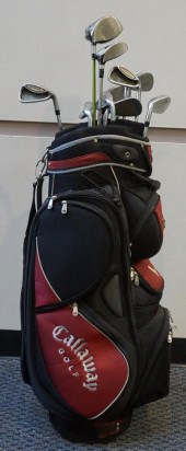CALLAWAY BLACK, BURGUNDY, AND