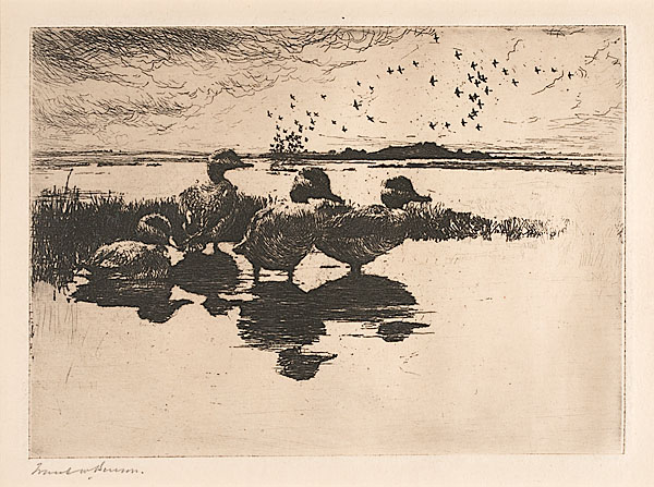 Calm by Frank Weston Benson Frank