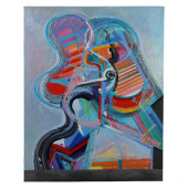 CALMAN SHEMI B.1939 ABSTRACT P