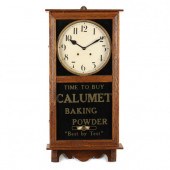 CALUMET BAKING POWDER CLOCK Ci