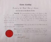 CALVIN COOLIDGE NOTARY APPOINT