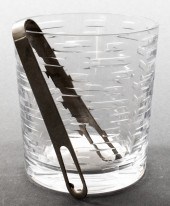 CALVIN KLEIN CUT GLASS ICE BUC