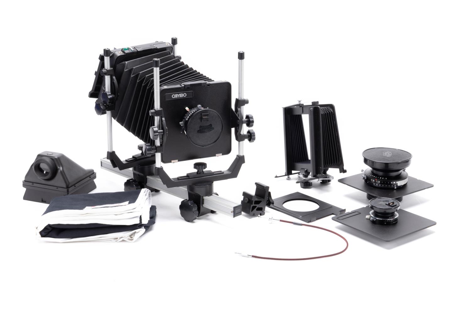 CAMBO 4X5 MONORAIL CAMERA W/CASE