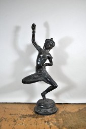 CAMBODIAN BRONZE DANCING ASPAR