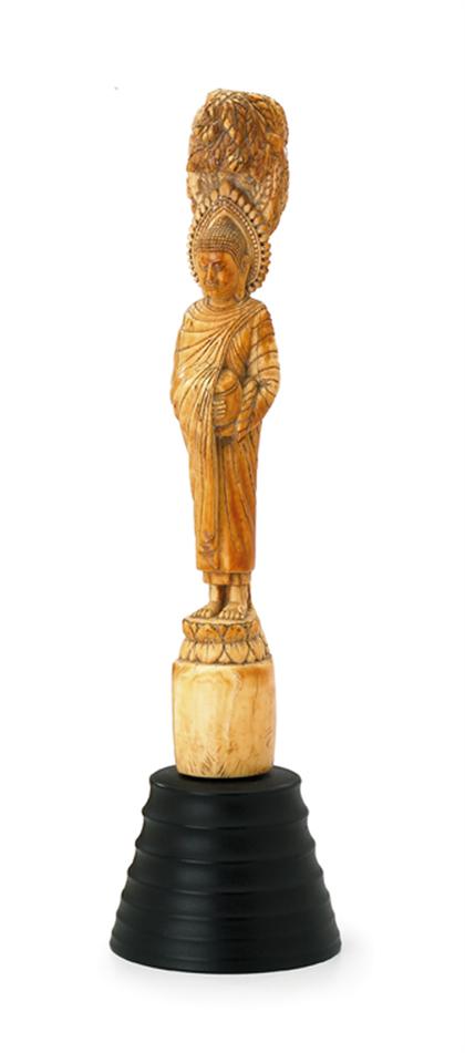 Cambodian elephant ivory Buddha