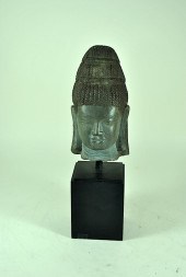 CAMBODIAN HAND CARVED SANDSTON
